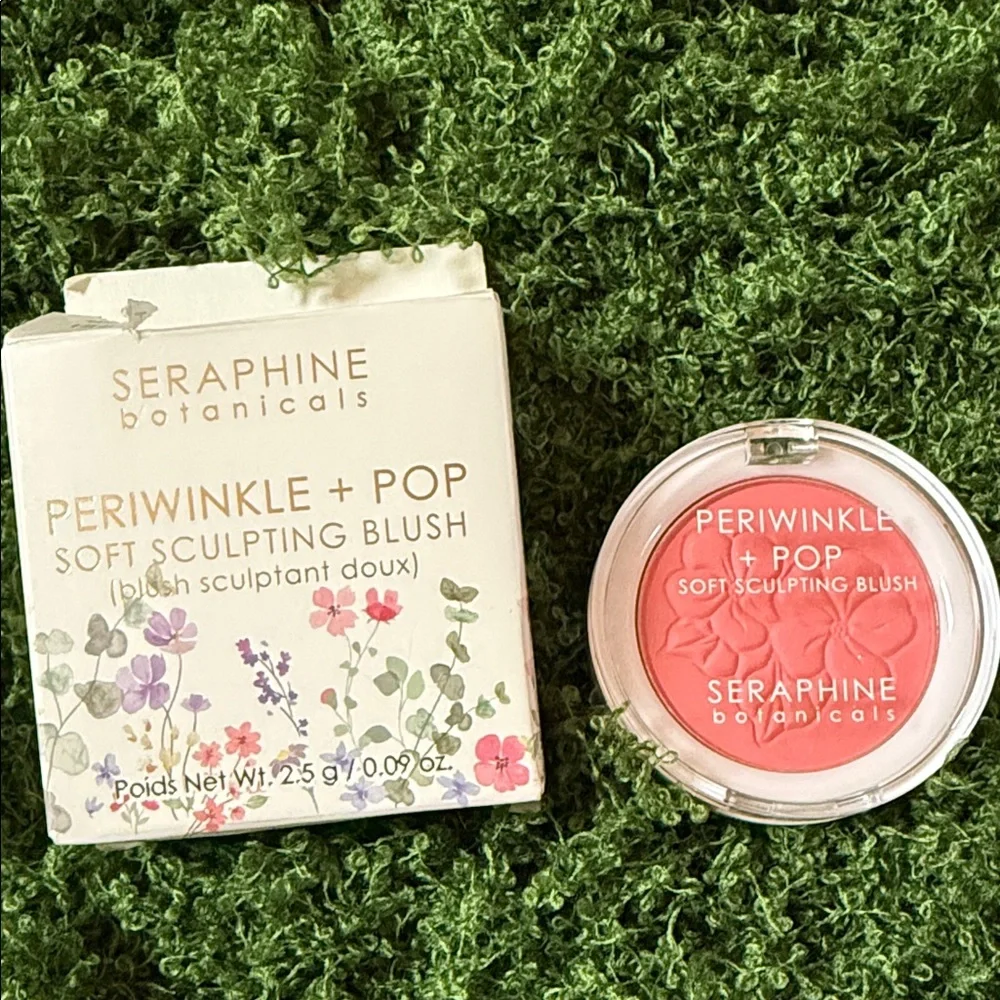 Seraphine Botanicals Periwinkle + Pop Soft Sculpting Vegan Blush Shade: SEASHELL